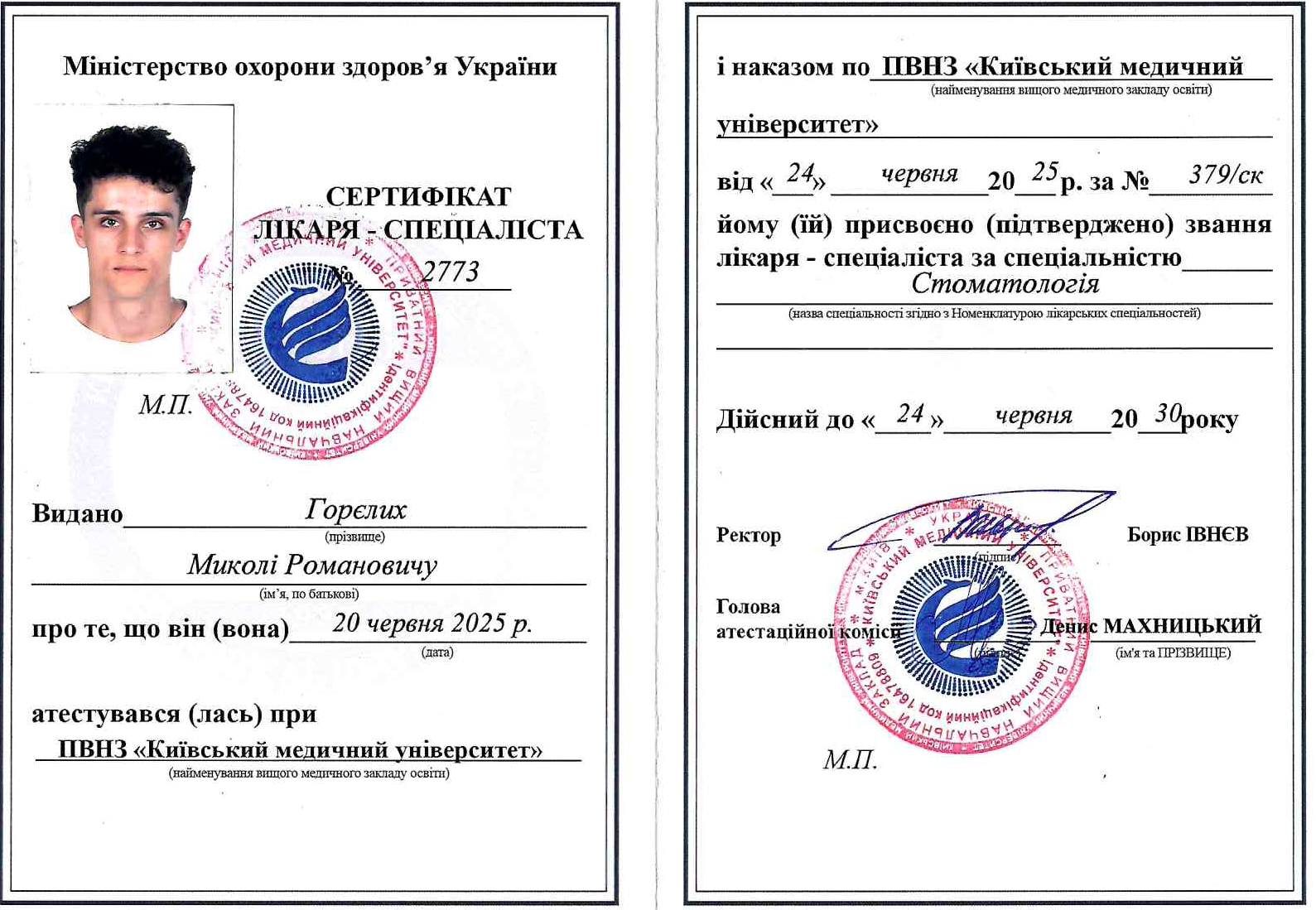 Микола Горєлих