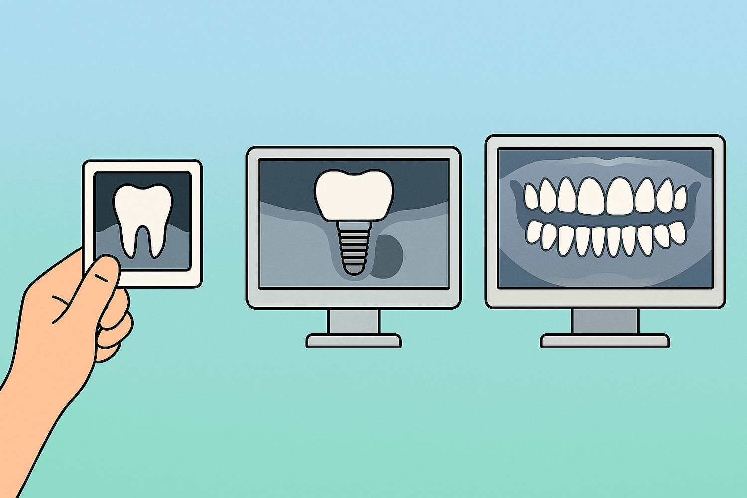 Рентген зуба, 3D КТ, панорамний знімок – у чому різниця