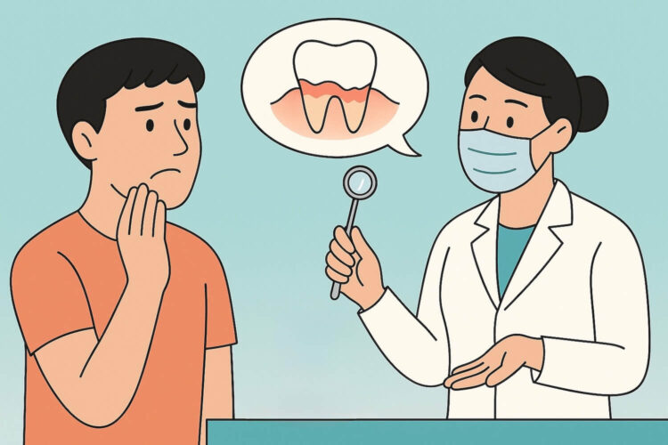 Рецессия десны: опустилась десна, что делать?