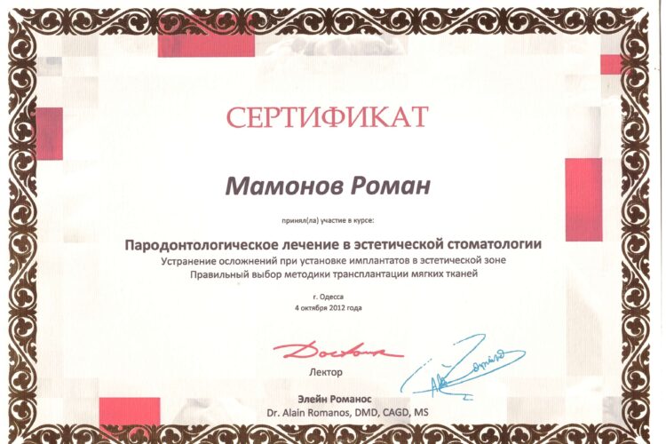 Роман Мамонов