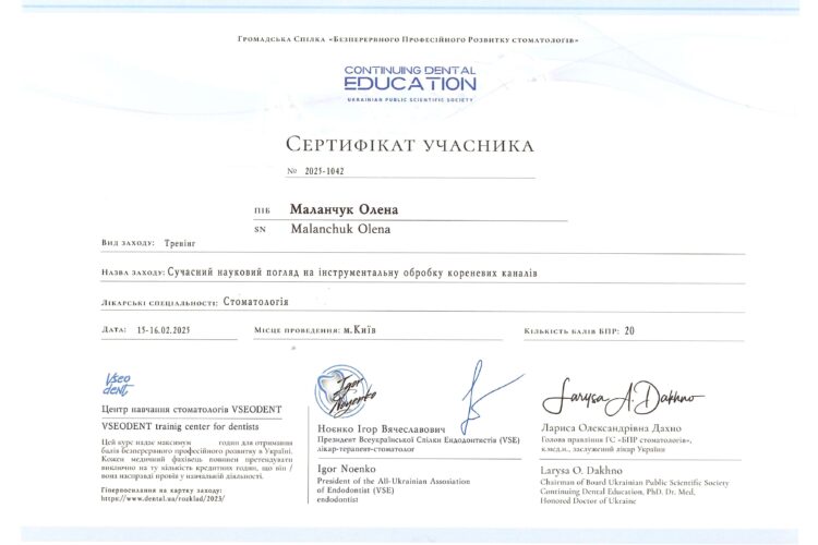 Олена Маланчук