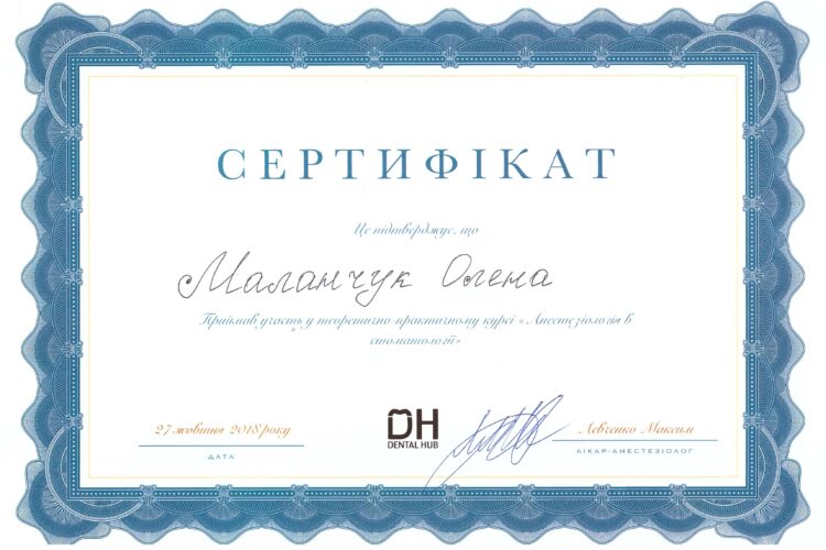 Олена Маланчук