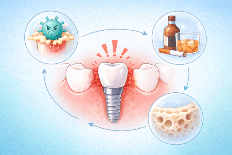Чому імплант може не прижитися та що в такому випадку робити