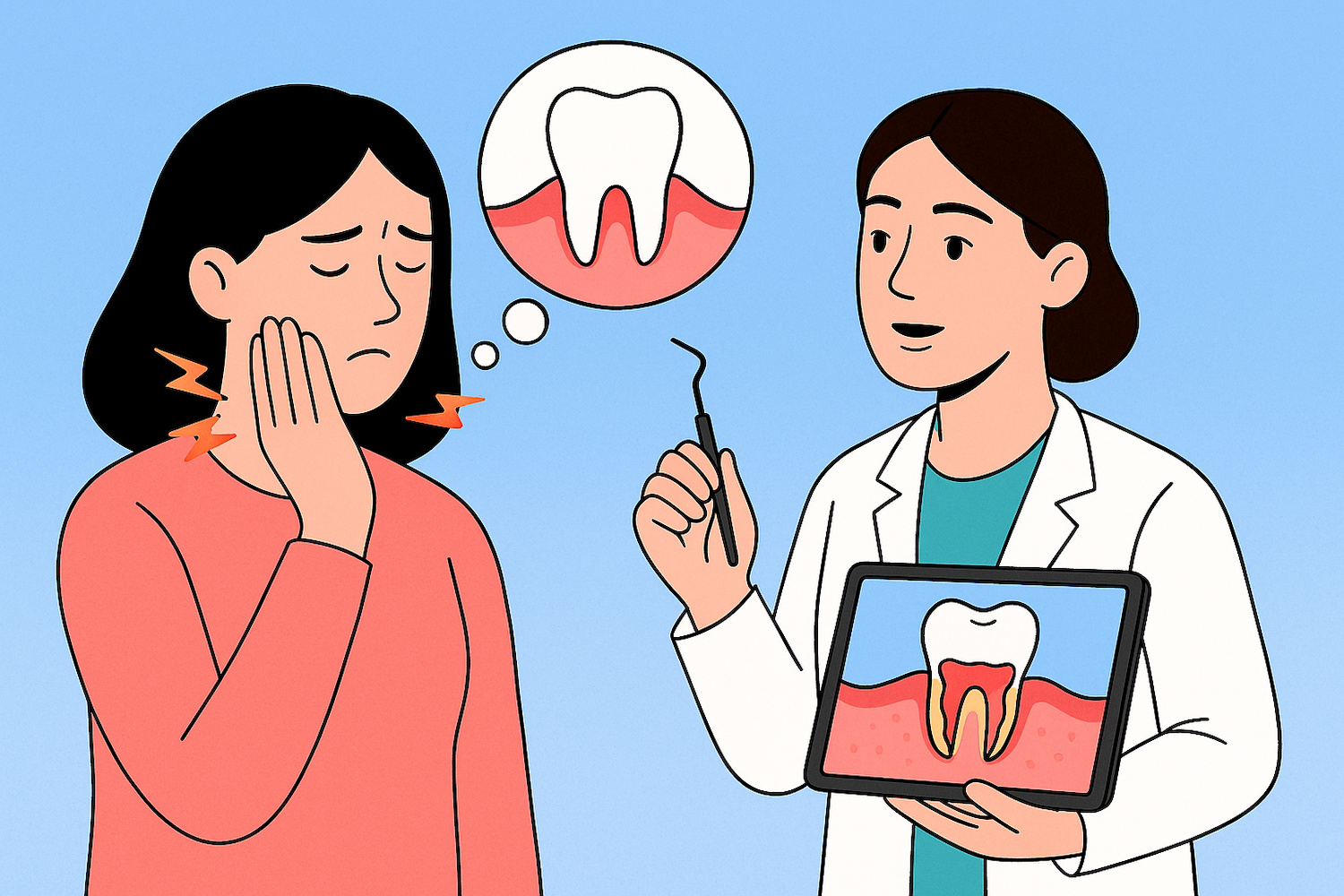 Периодонтит: причины, симптомы и осложнения