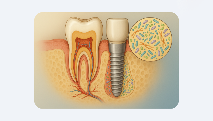 Невидимий ворог імплантів: чому щітка не рятує