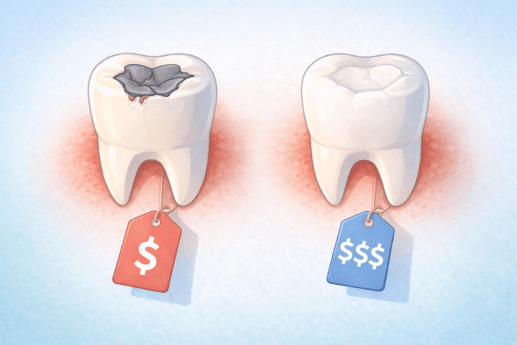 Чому вартість пломби буває різною: навіть в одній клініці