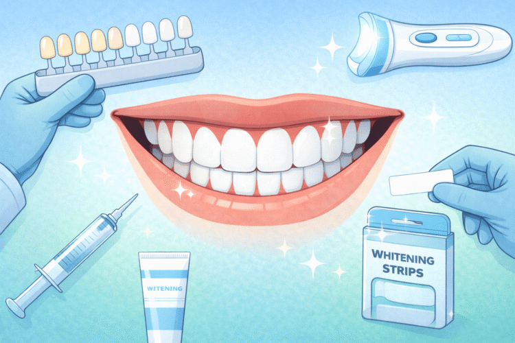 Все про відбілювання зубів вдома та в стоматології