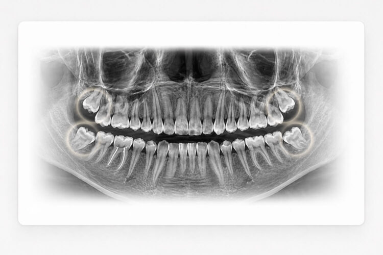 Видалення чотирьох зубів мудрості