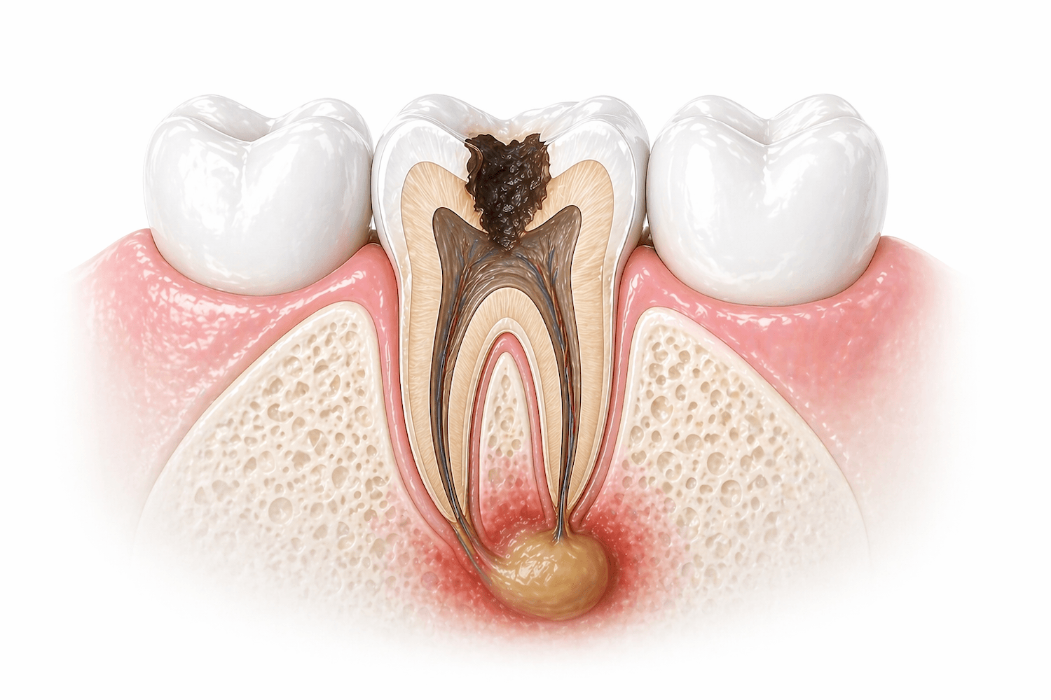 Набрякла щока (флюс): причини та що робити